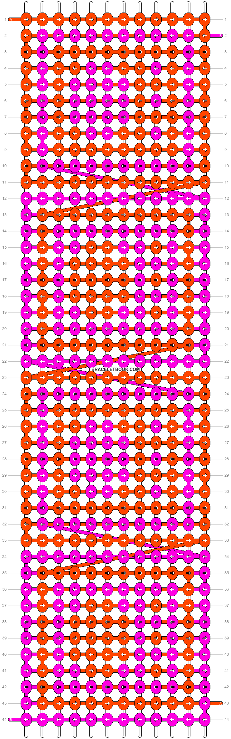Alpha pattern #2249 variation #121 pattern