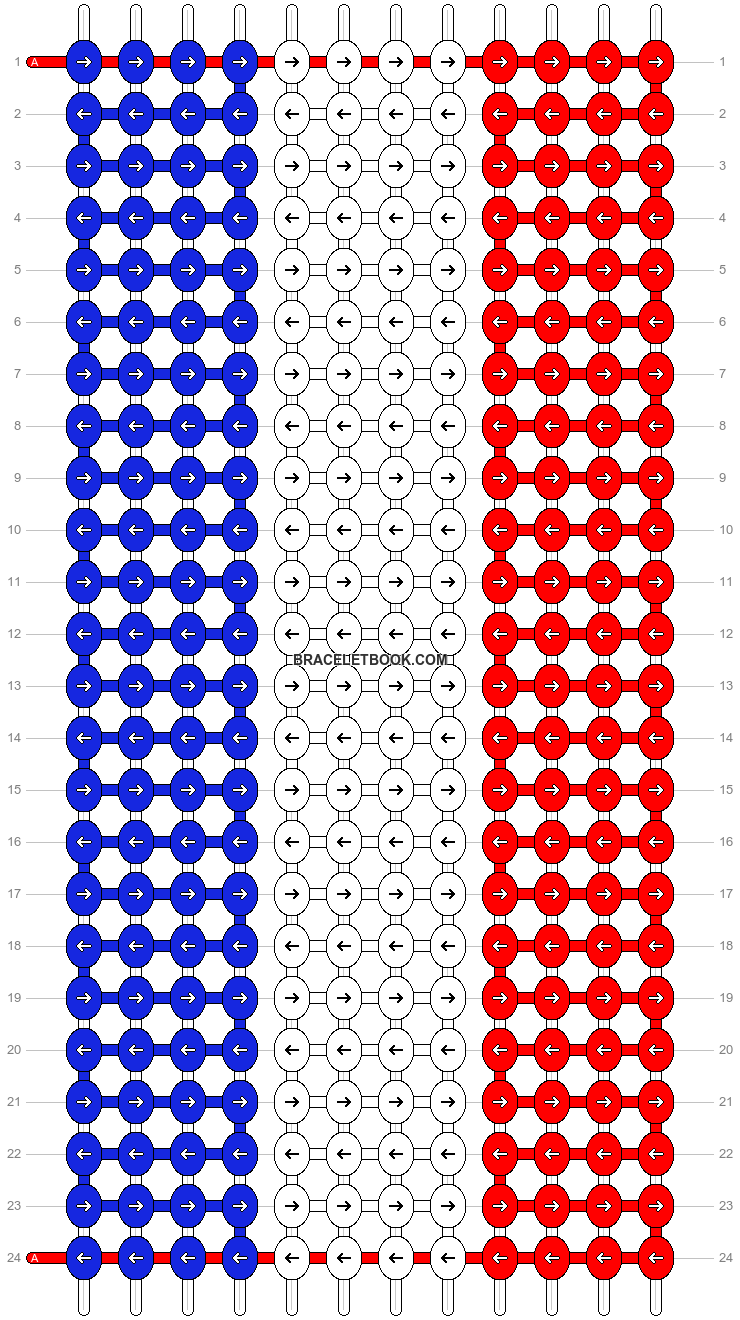 Alpha pattern #1375 variation #183 pattern