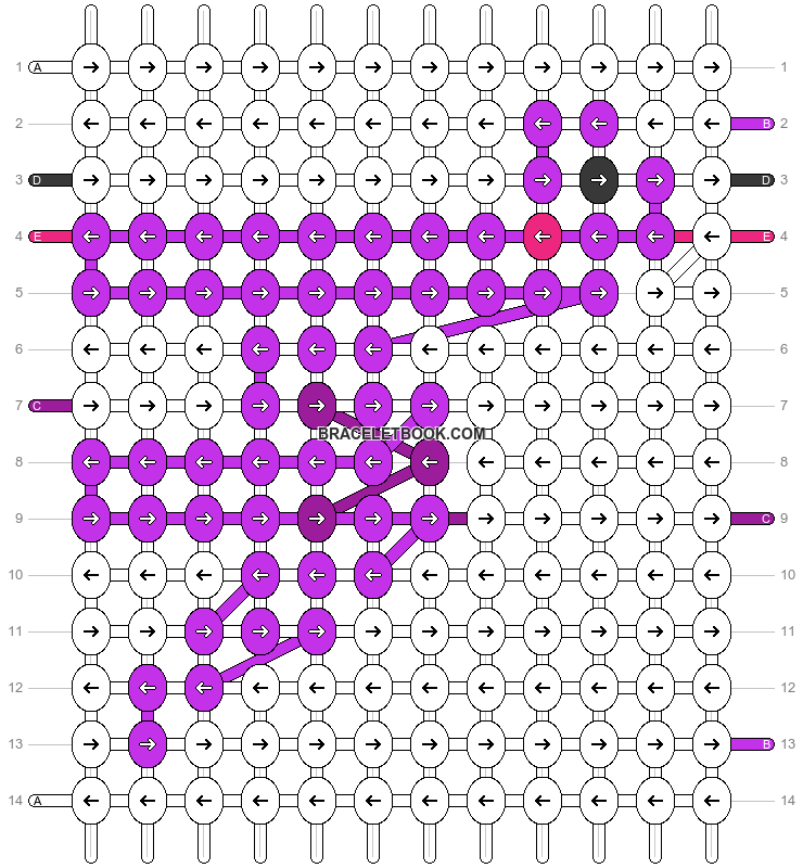 Alpha pattern #22158 variation #1722 pattern