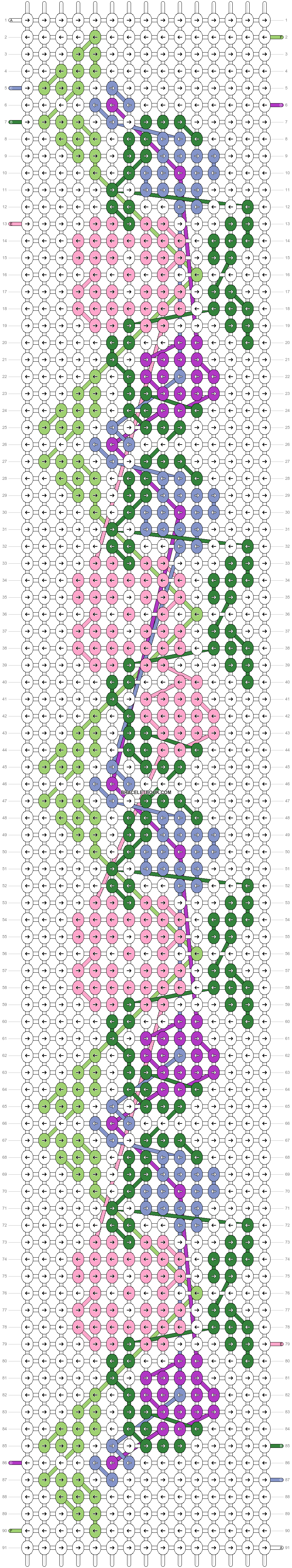 Alpha pattern #20932 variation #2728 pattern