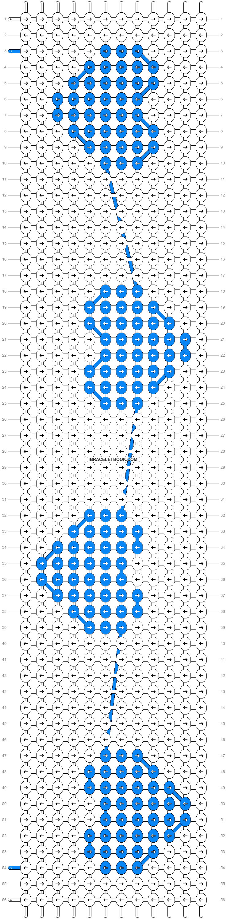 Alpha pattern #21851 variation #2974 pattern