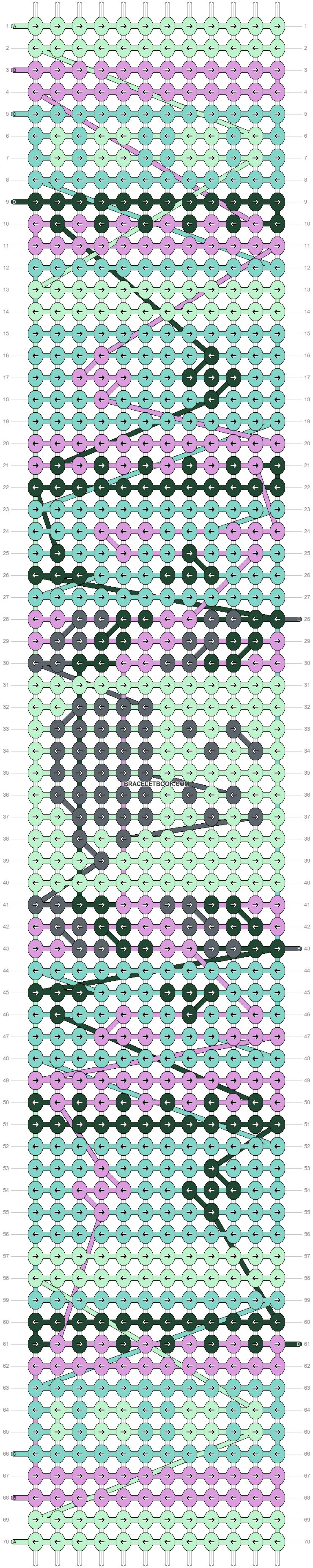 Alpha pattern #19511 variation #4085 pattern