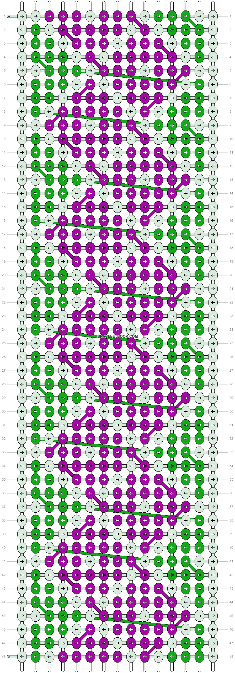 Alpha pattern #25743 variation #4581 pattern