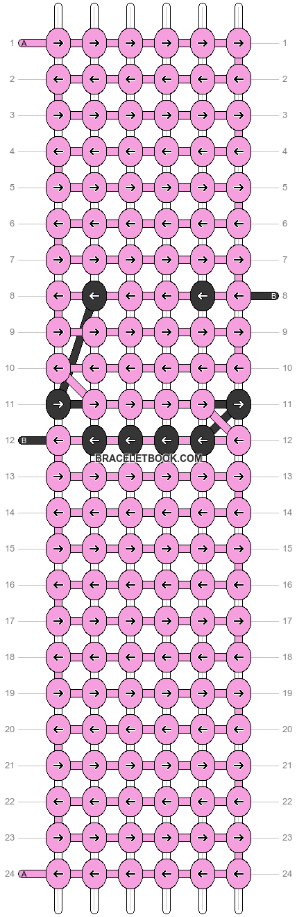 Alpha pattern #25745 variation #5418 pattern