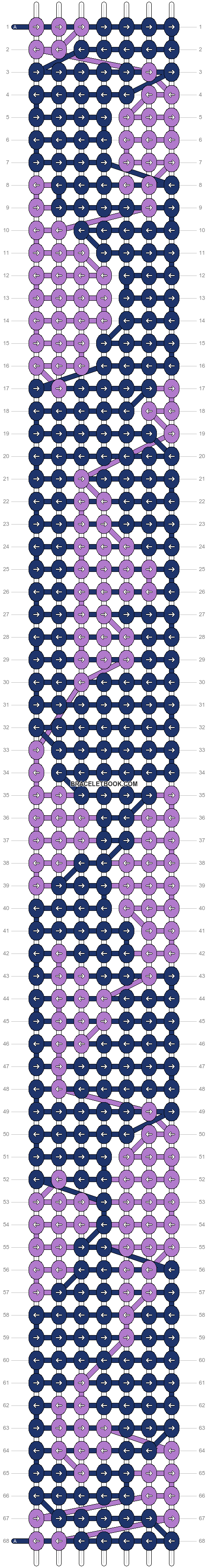 Alpha pattern #1654 variation #6591 pattern