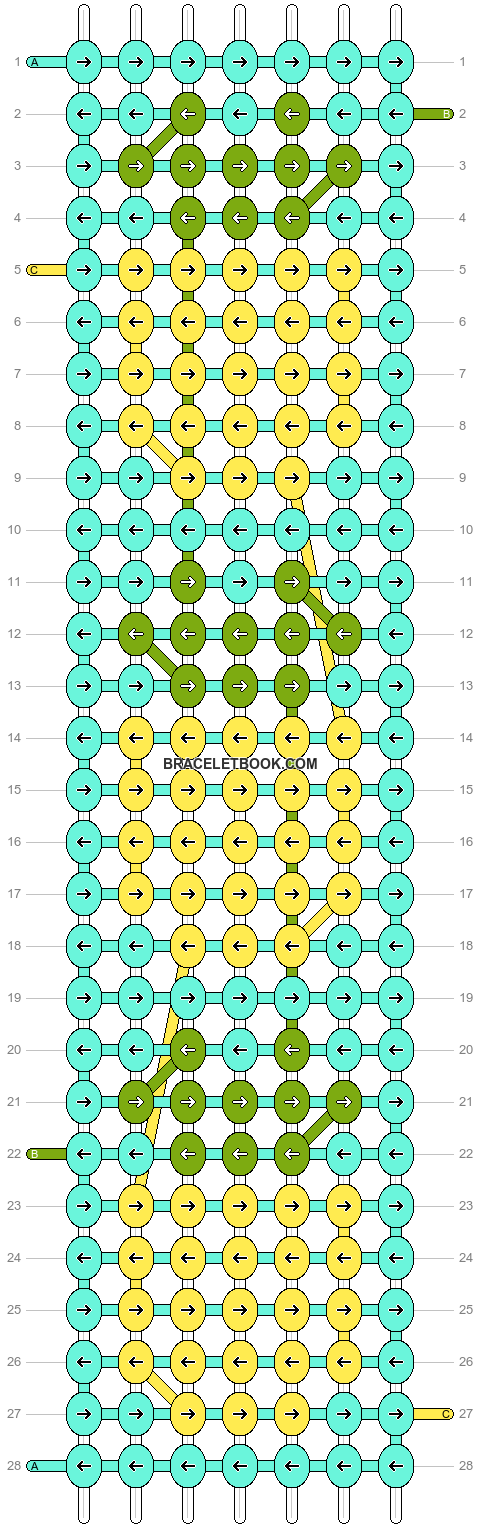 Alpha pattern #19633 variation #6969 pattern