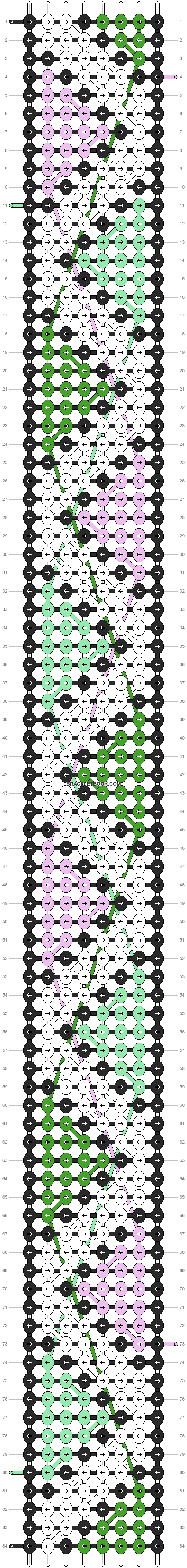 Alpha pattern #9414 variation #8016 pattern