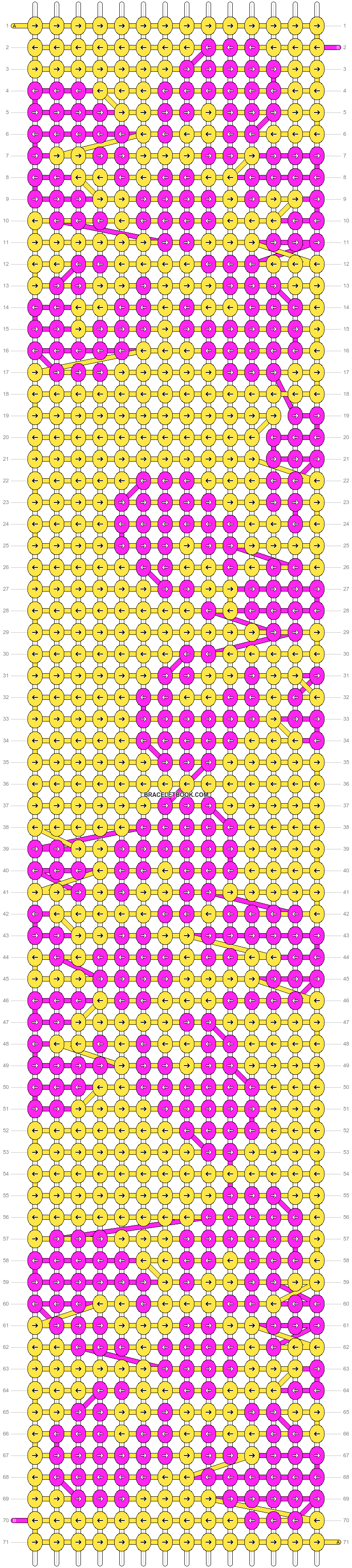 Alpha pattern #4847 variation #8105 pattern