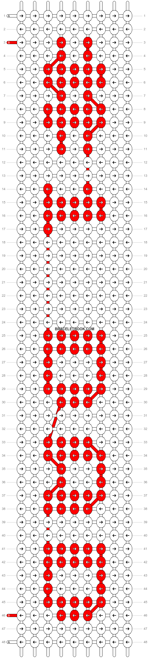 Alpha pattern #6053 variation #8195 pattern