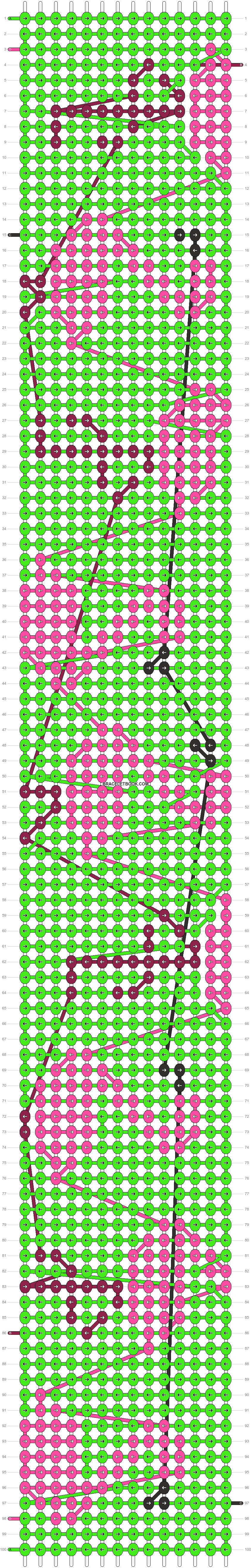 Alpha pattern #25016 variation #8582 pattern
