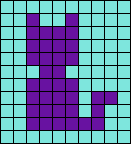 Alpha pattern #17621 variation #8800