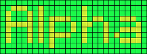 Alpha pattern #696 variation #8843