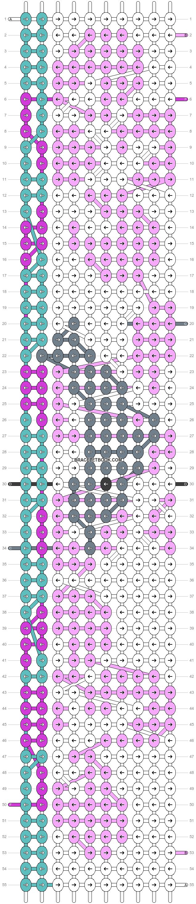 Alpha pattern #9531 variation #9040 pattern