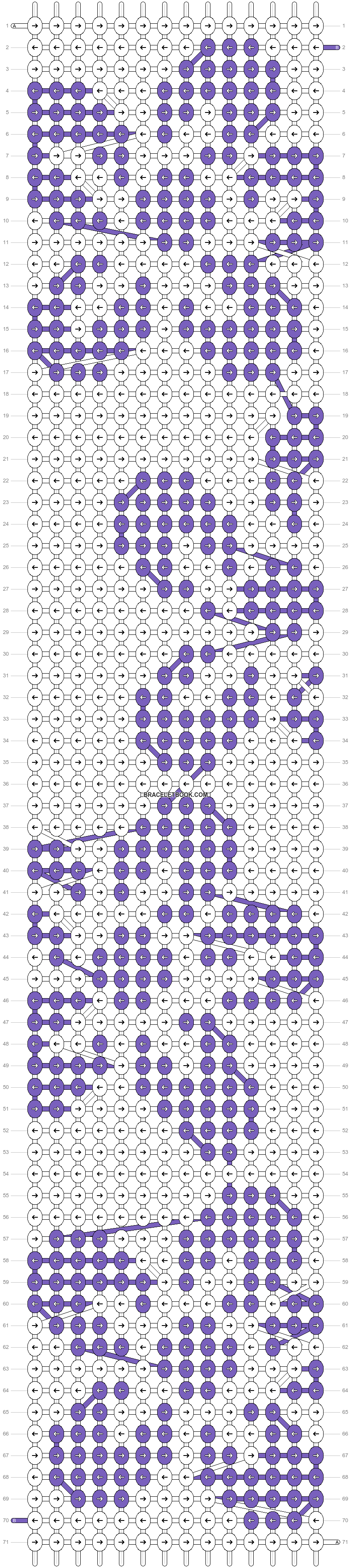 Alpha pattern #4847 variation #9321 pattern