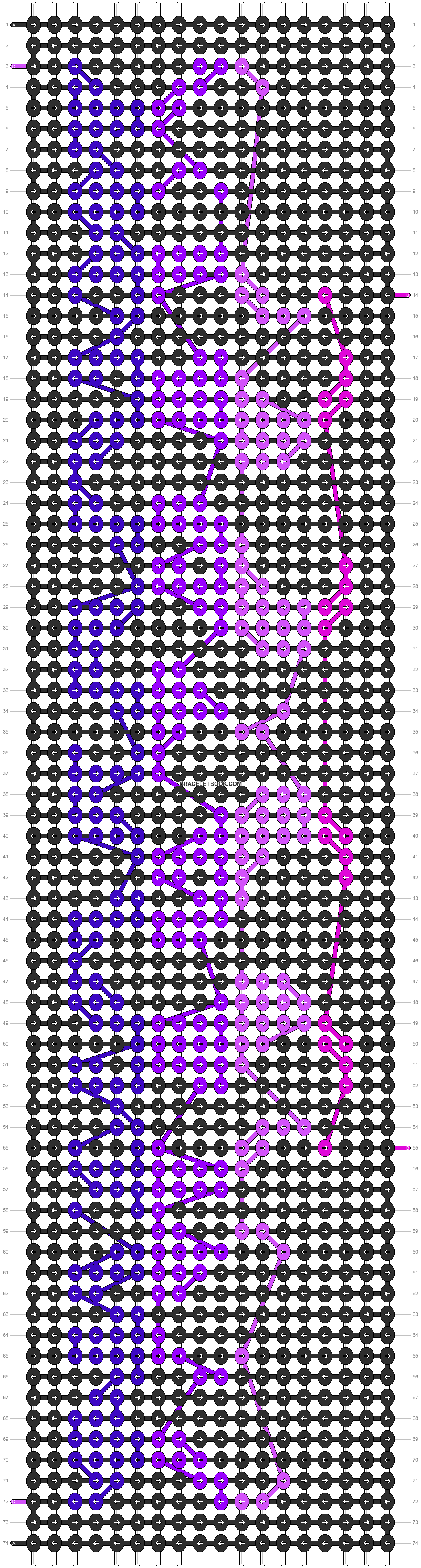 Alpha pattern #14497 variation #9790 pattern