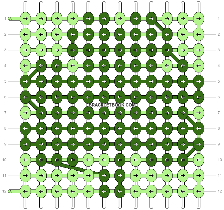 Alpha pattern #5549 variation #10324 pattern