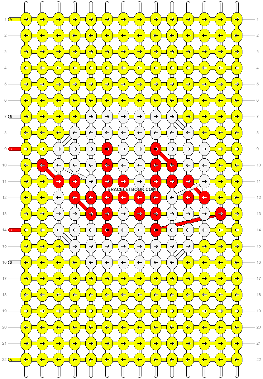 Alpha pattern #27176 variation #10840 pattern
