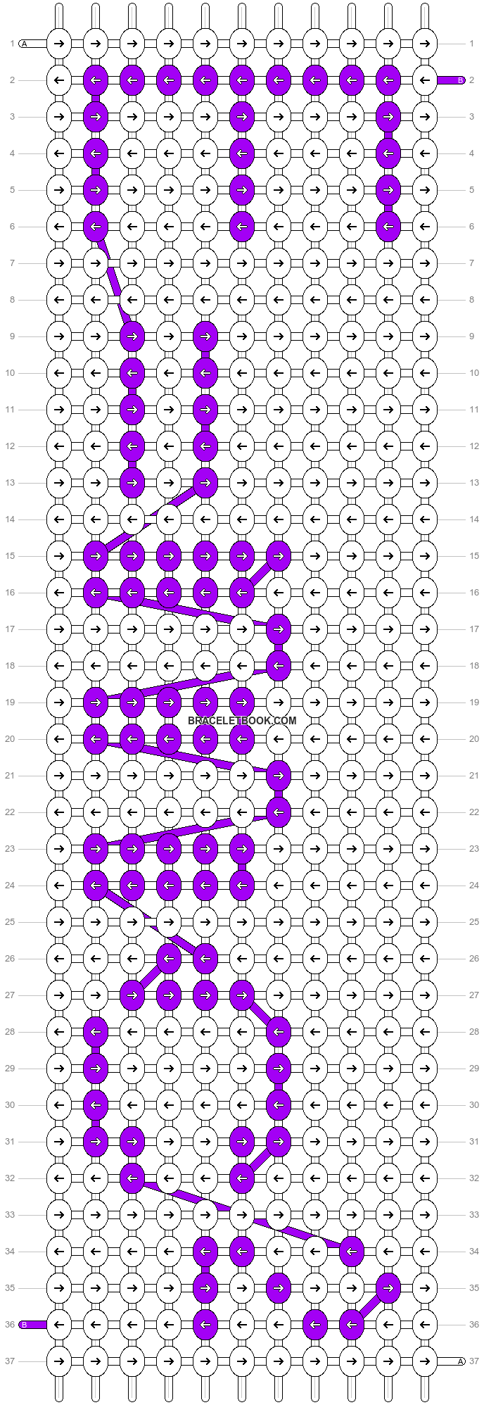 Alpha pattern #12668 variation #11062 pattern