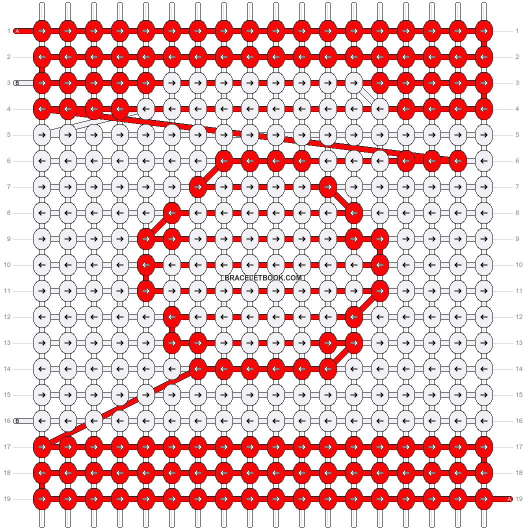 Alpha pattern #27310 variation #11079 pattern