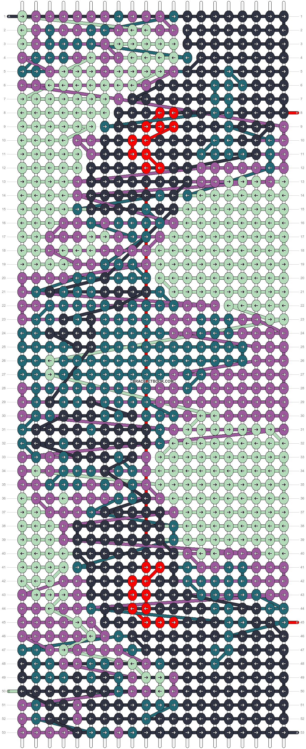 Alpha pattern #13352 variation #11120 pattern