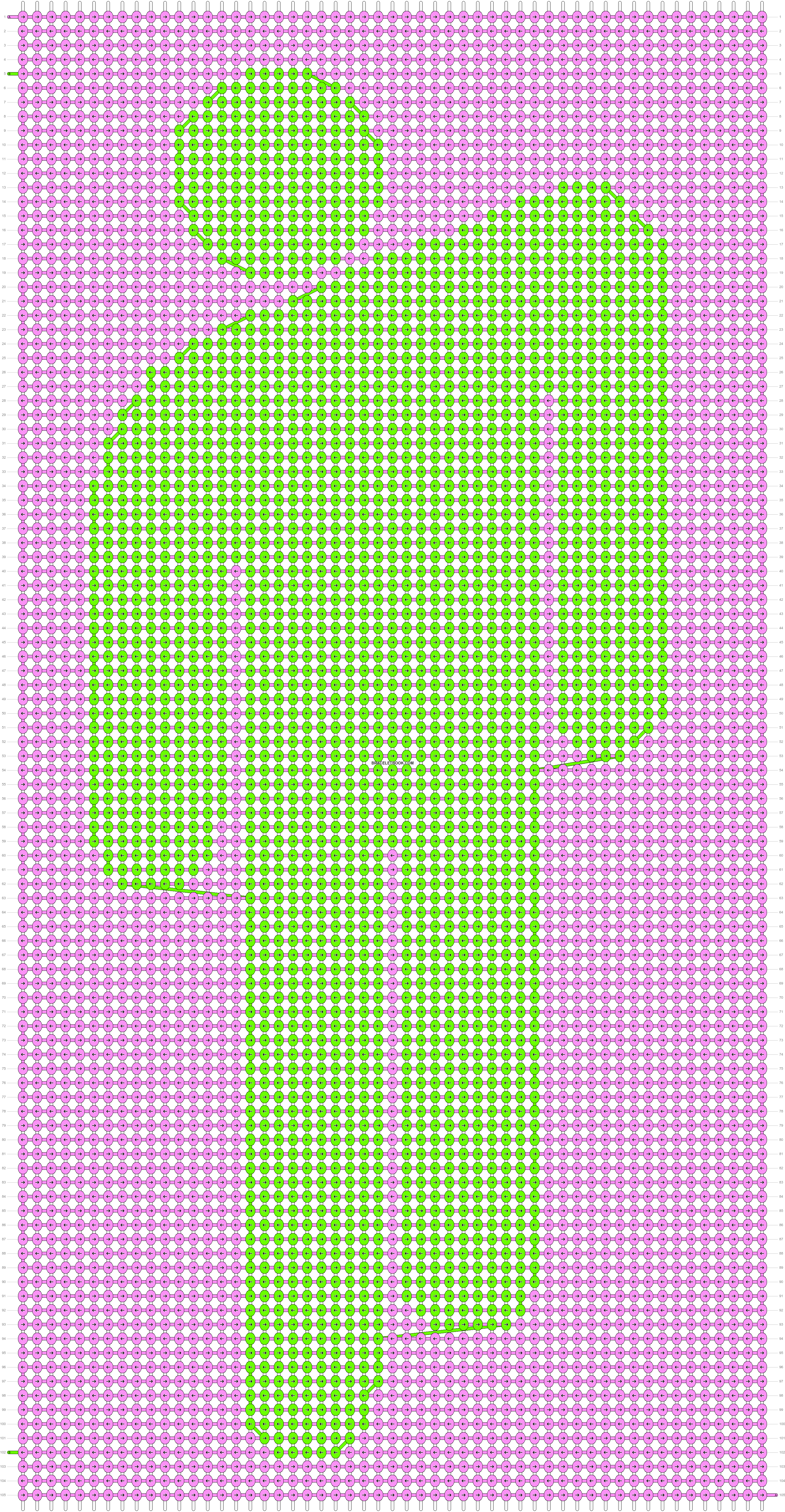 Alpha pattern #24595 variation #11164 pattern