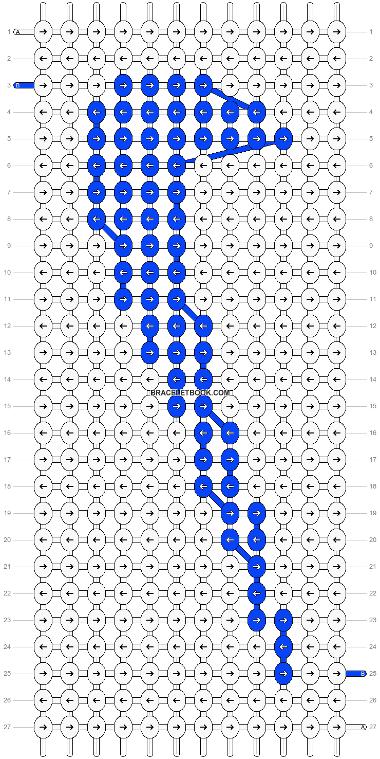 Alpha pattern #5248 variation #11172 pattern