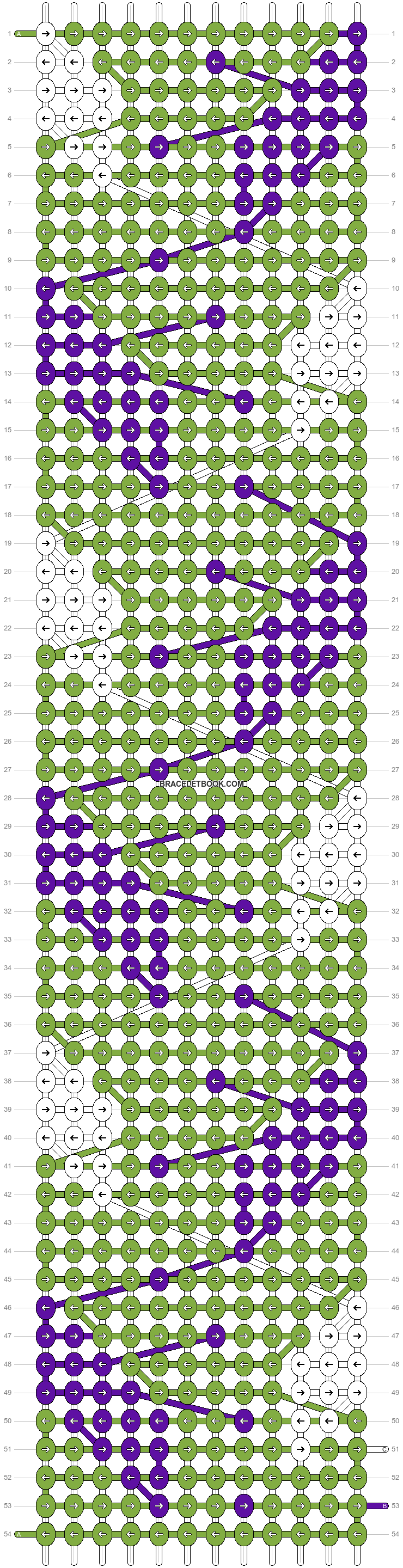 Alpha pattern #27246 variation #11234 pattern
