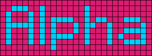 Alpha pattern #696 variation #11333