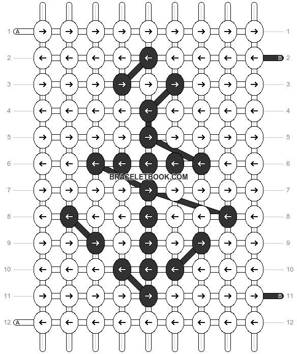 Alpha pattern #481 variation #11370 pattern