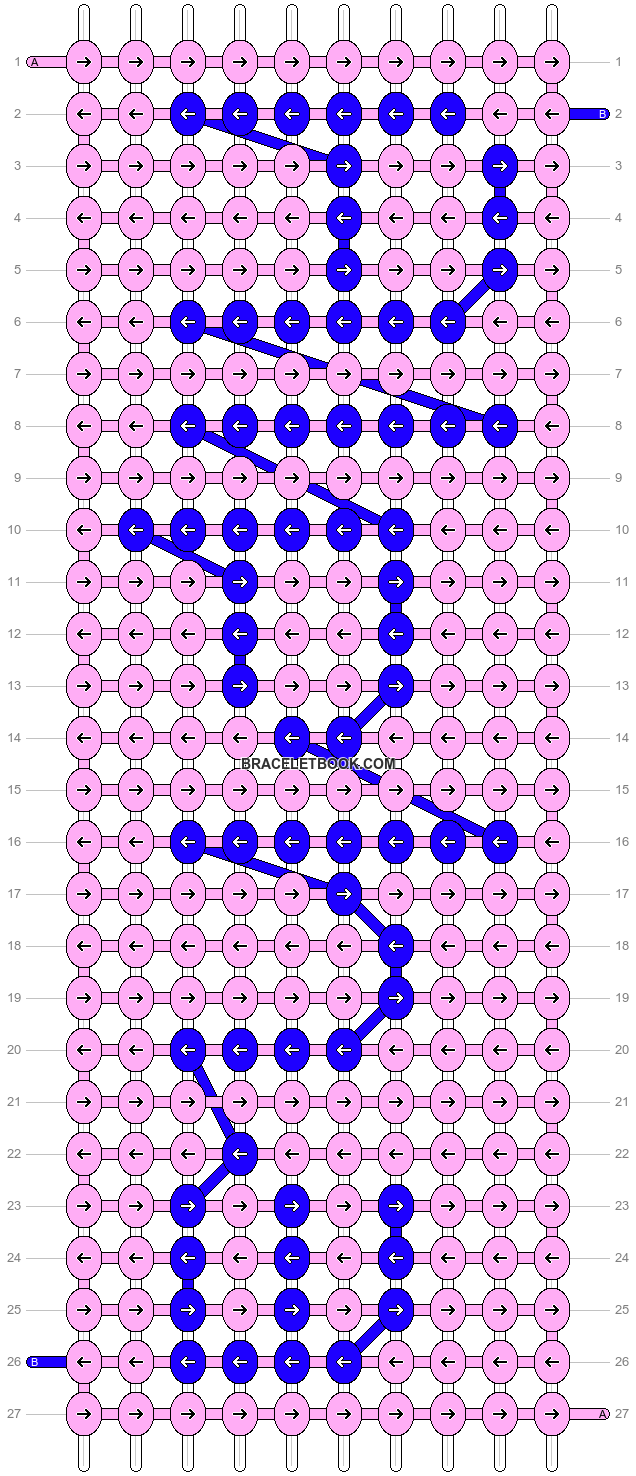 Alpha pattern #696 variation #11575 pattern