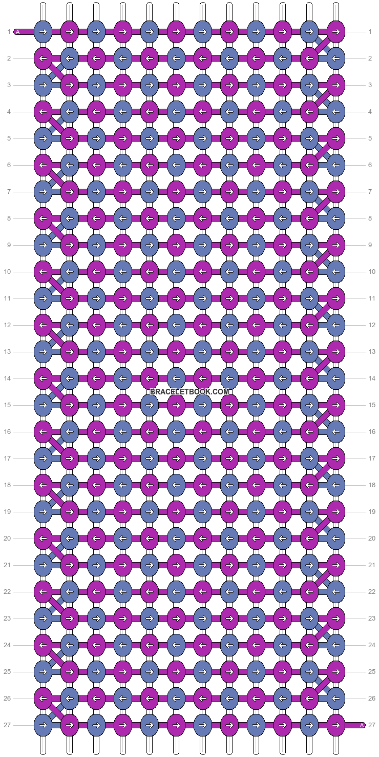 Alpha pattern #4234 variation #11795 pattern