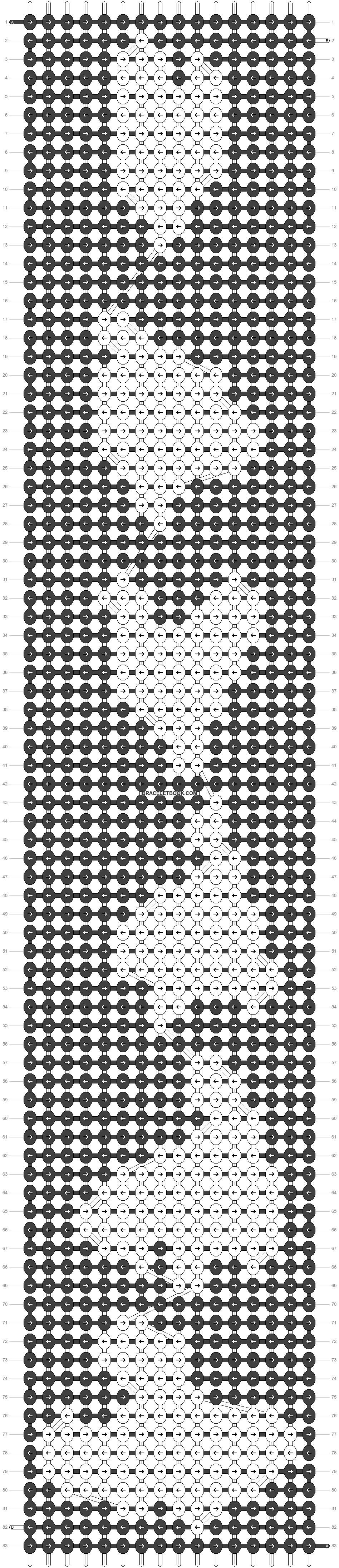 Alpha pattern #22183 variation #11822 pattern
