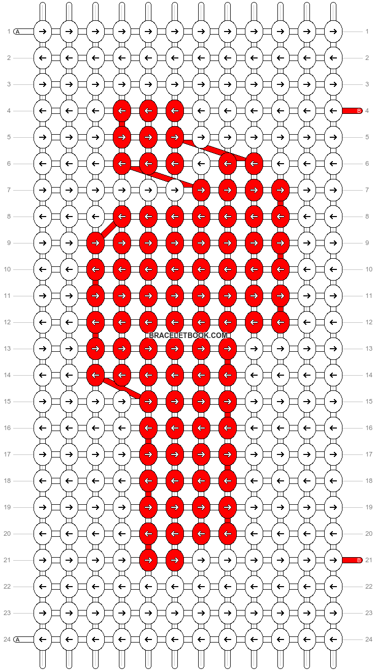 Alpha pattern #27192 variation #11833 pattern