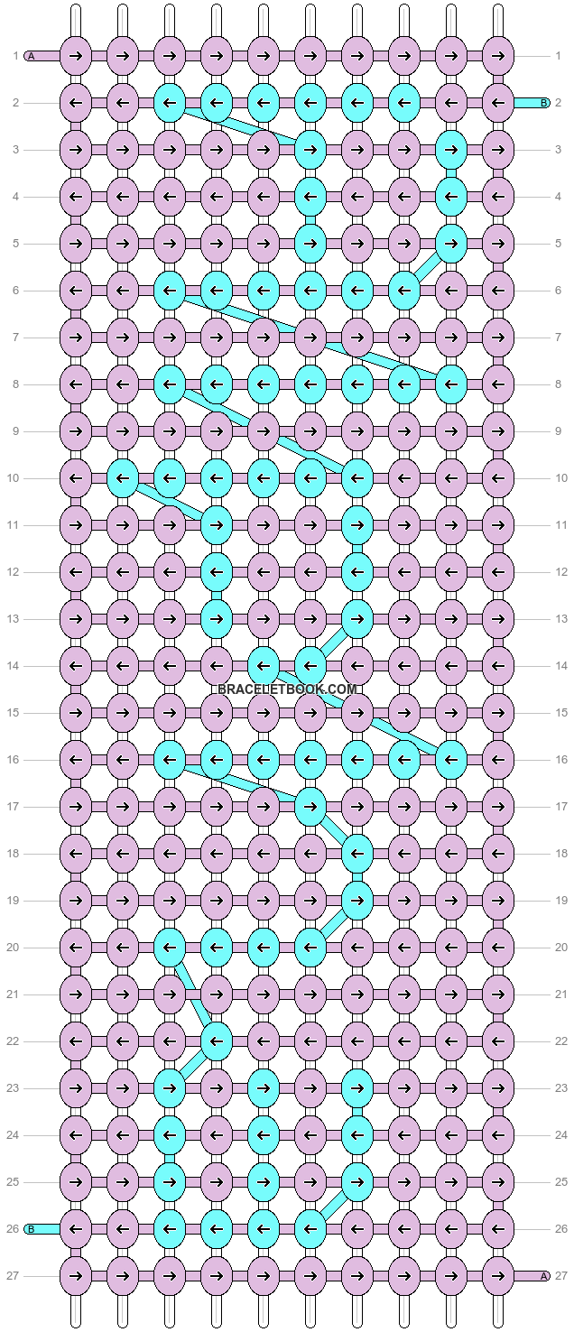 Alpha pattern #696 variation #11865 pattern