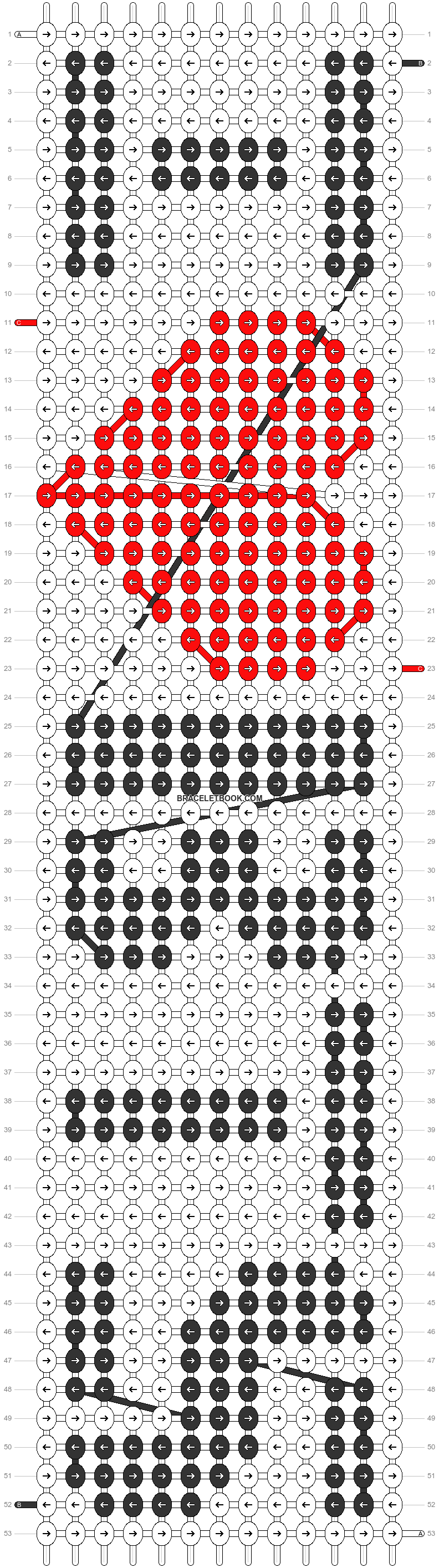 Alpha pattern #18455 variation #12117 pattern