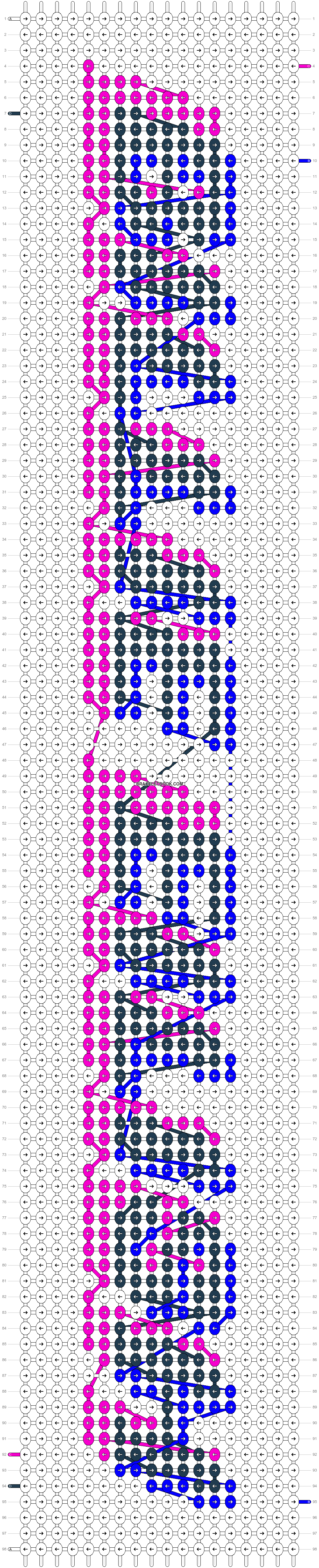 Alpha pattern #27540 variation #12133 pattern