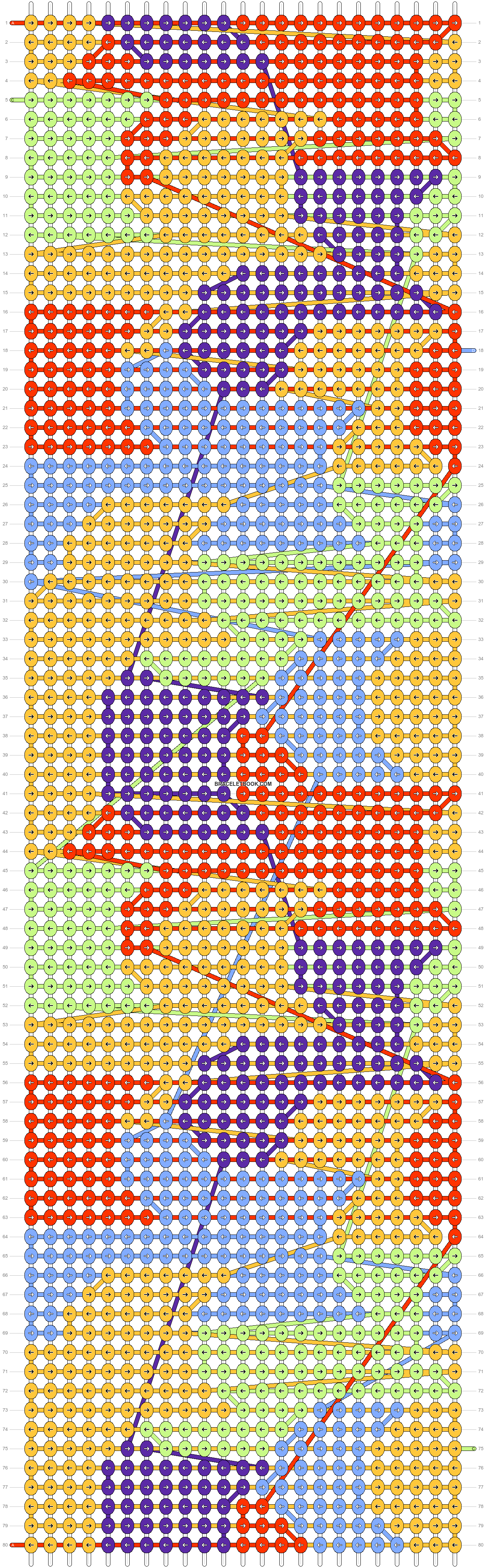 Alpha pattern #24045 variation #12347 pattern