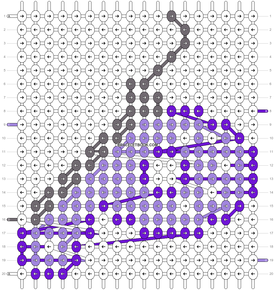 Alpha pattern #5671 variation #12360 pattern