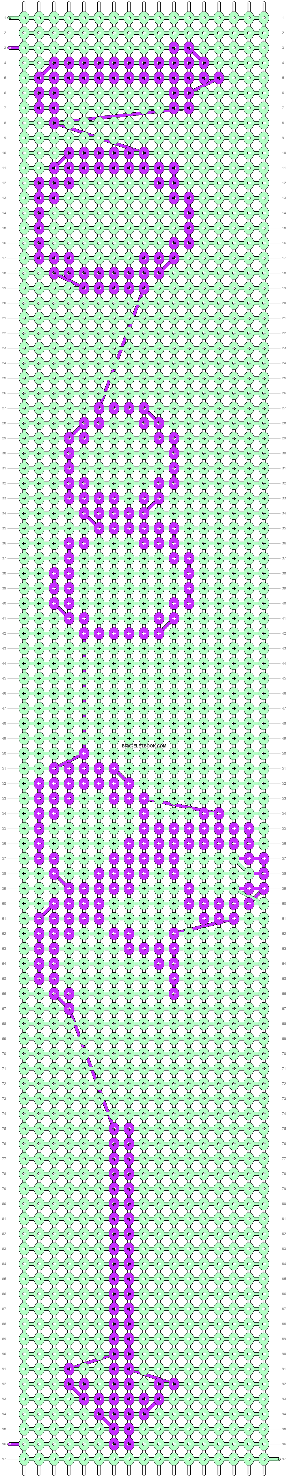 Alpha pattern #20725 variation #13092 pattern