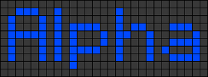 Alpha pattern #696 variation #13107