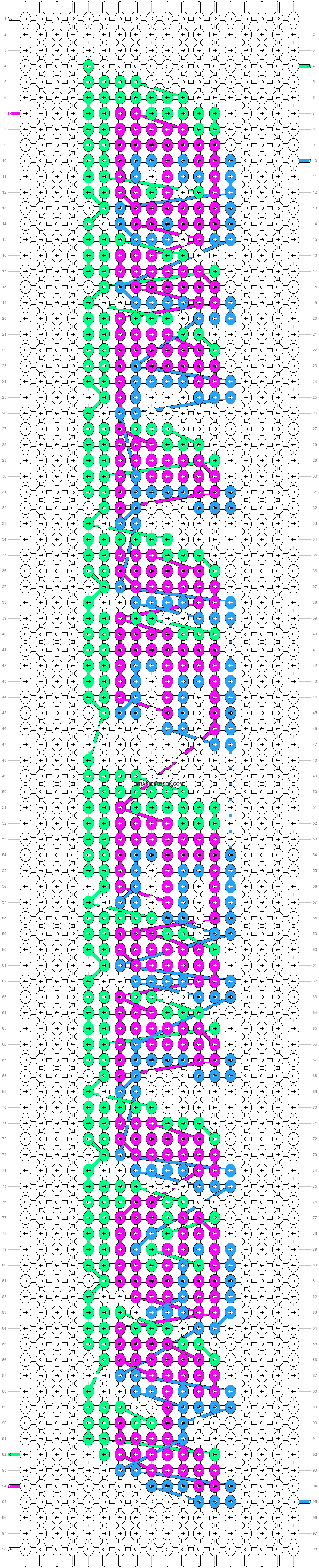 Alpha pattern #27540 variation #13302 pattern