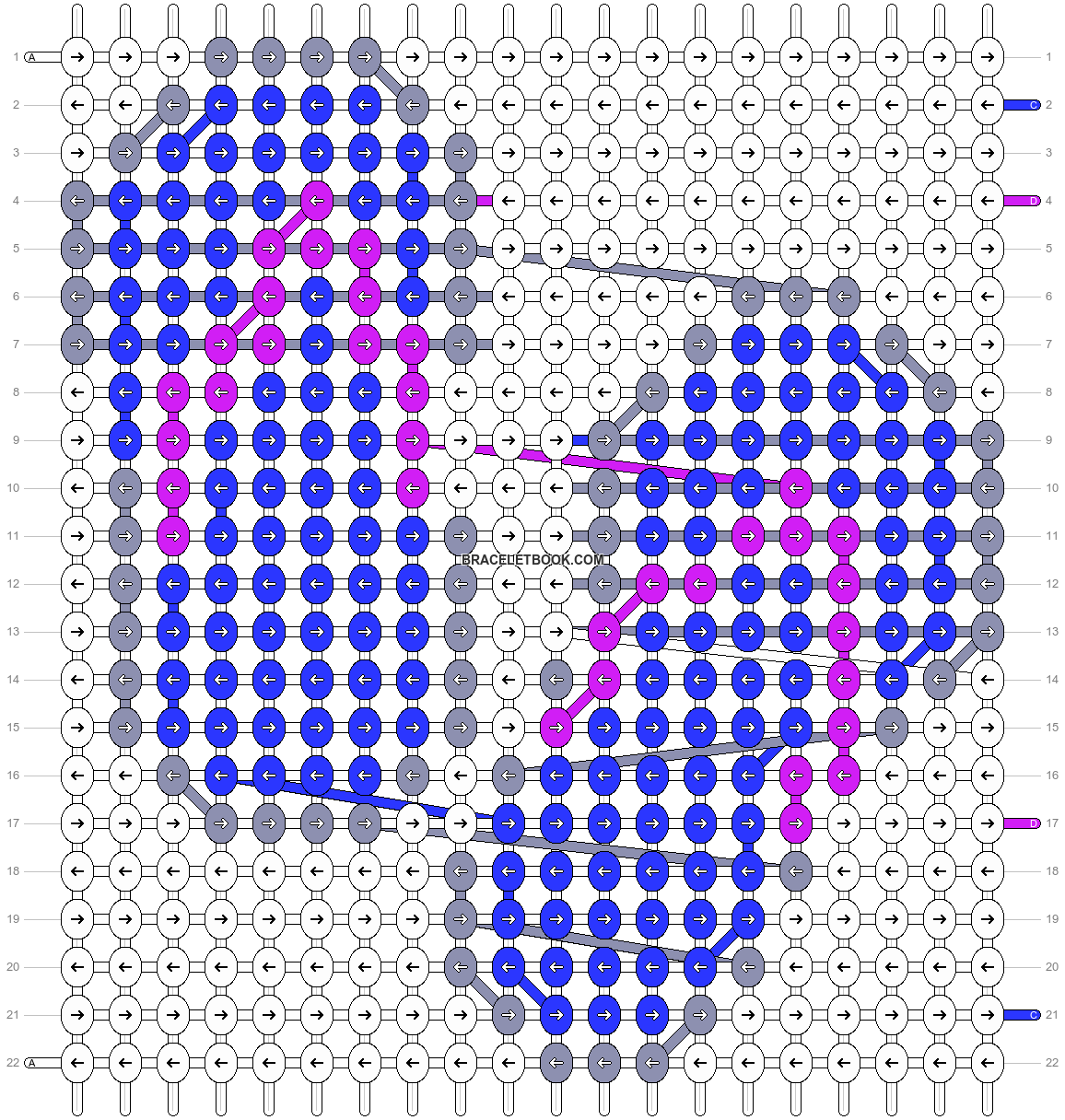 Alpha pattern #9535 variation #14016 pattern