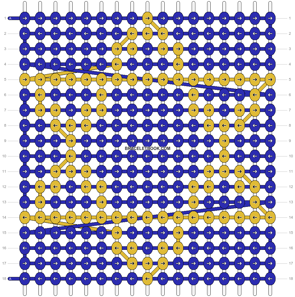 Alpha pattern #7813 variation #14128 pattern