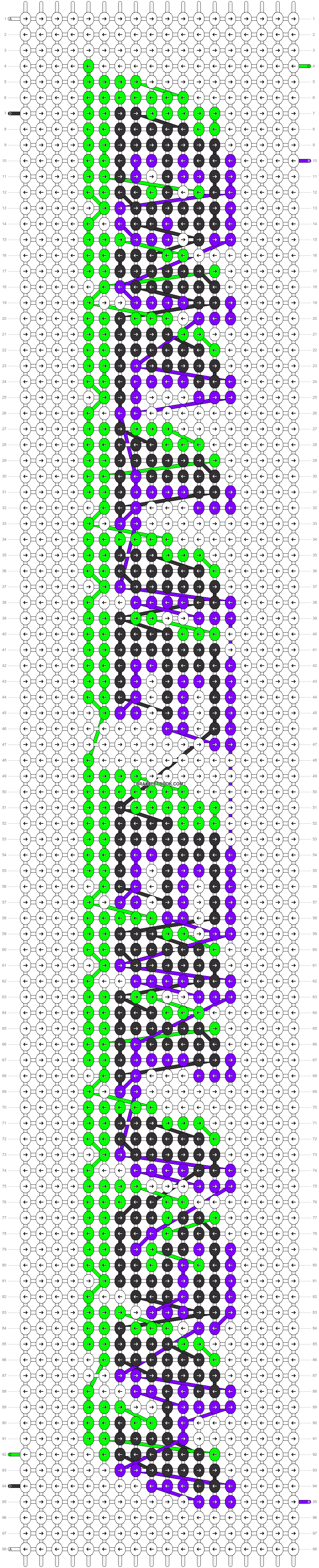 Alpha pattern #27540 variation #14166 pattern