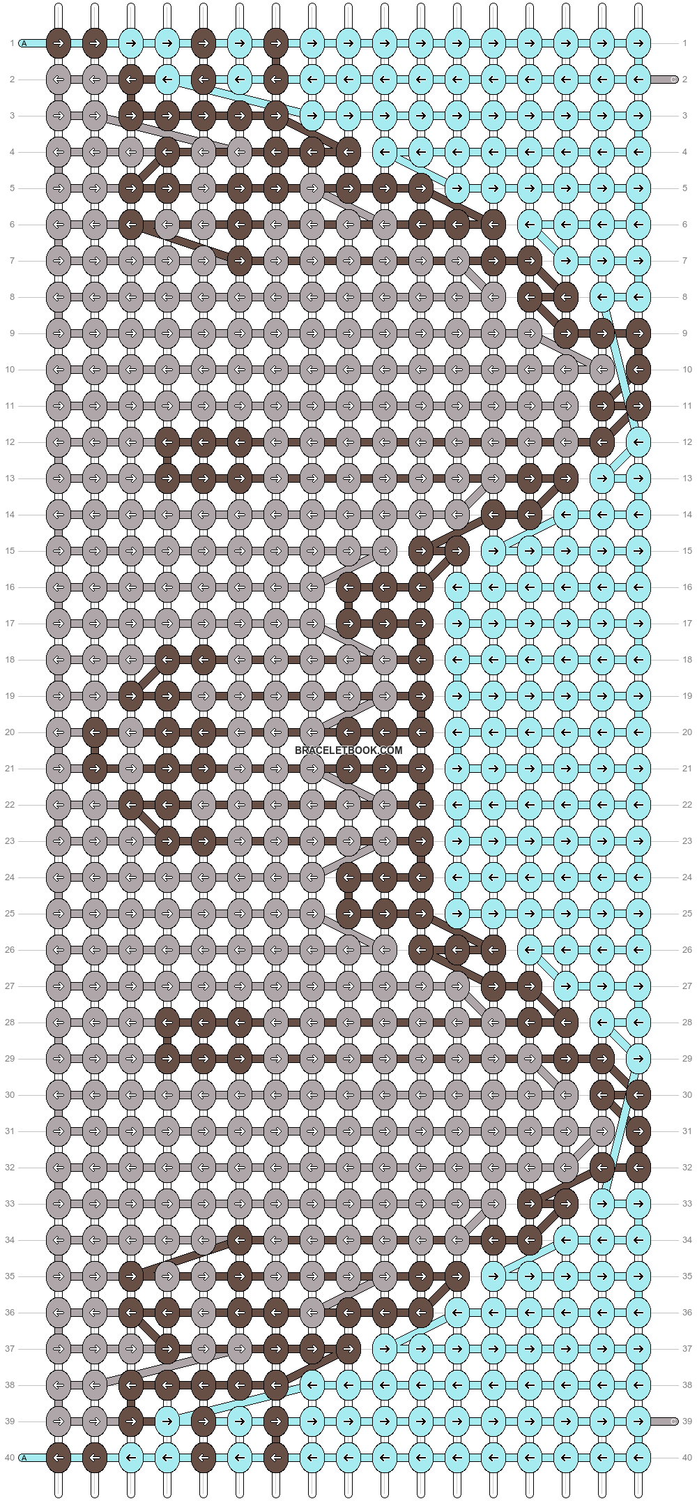 Alpha pattern #19244 variation #14174 pattern