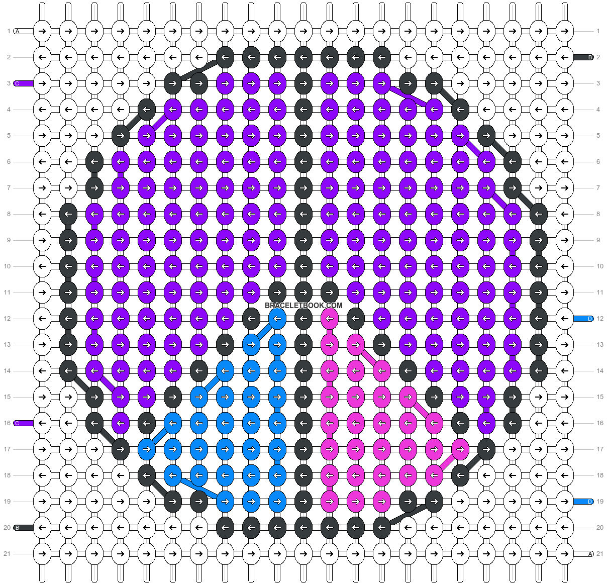 Alpha pattern #18263 variation #14498 pattern