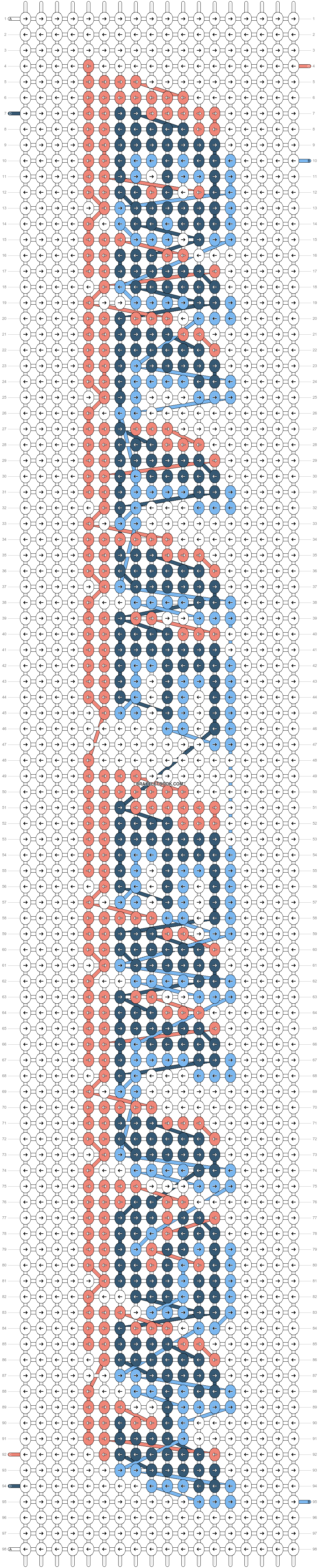 Alpha pattern #27540 variation #14554 pattern
