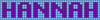 Alpha pattern #6409 variation #14898