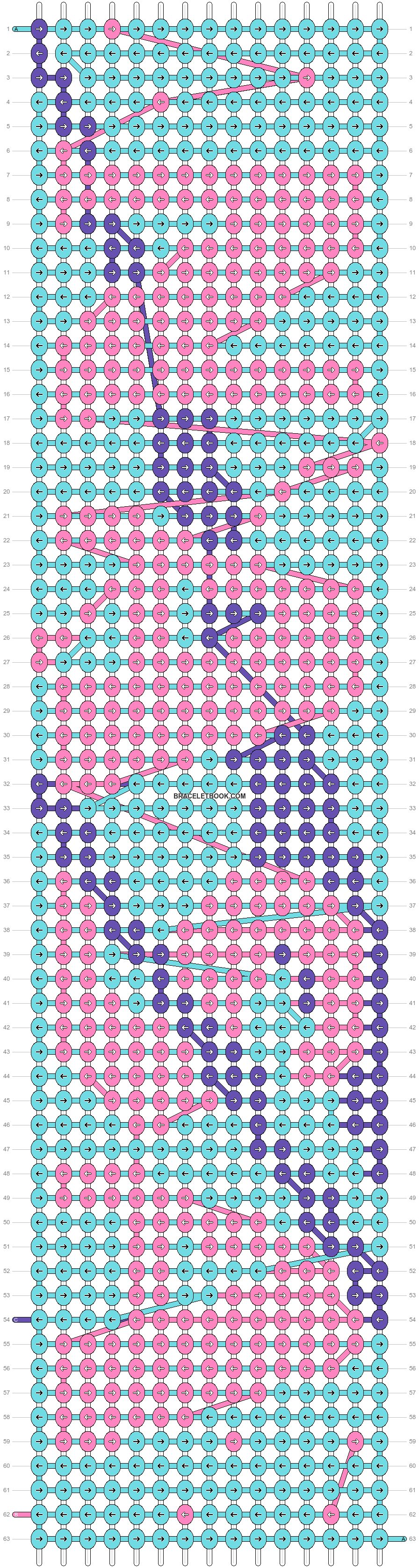 Alpha pattern #14145 variation #15143 pattern