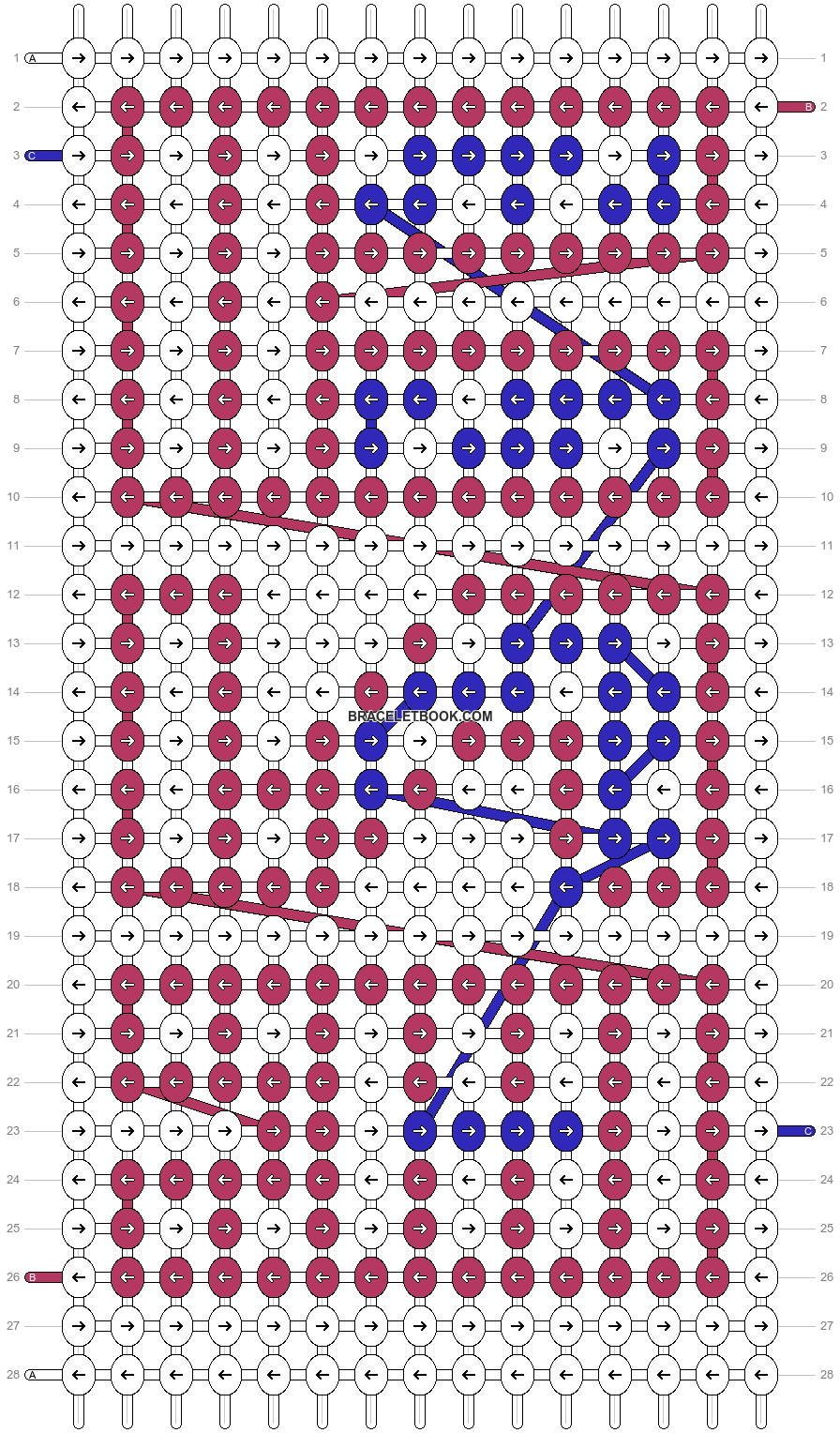 Alpha pattern #10601 variation #15701 pattern